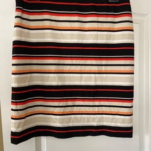 Nine West Striped Multicolor Skirt